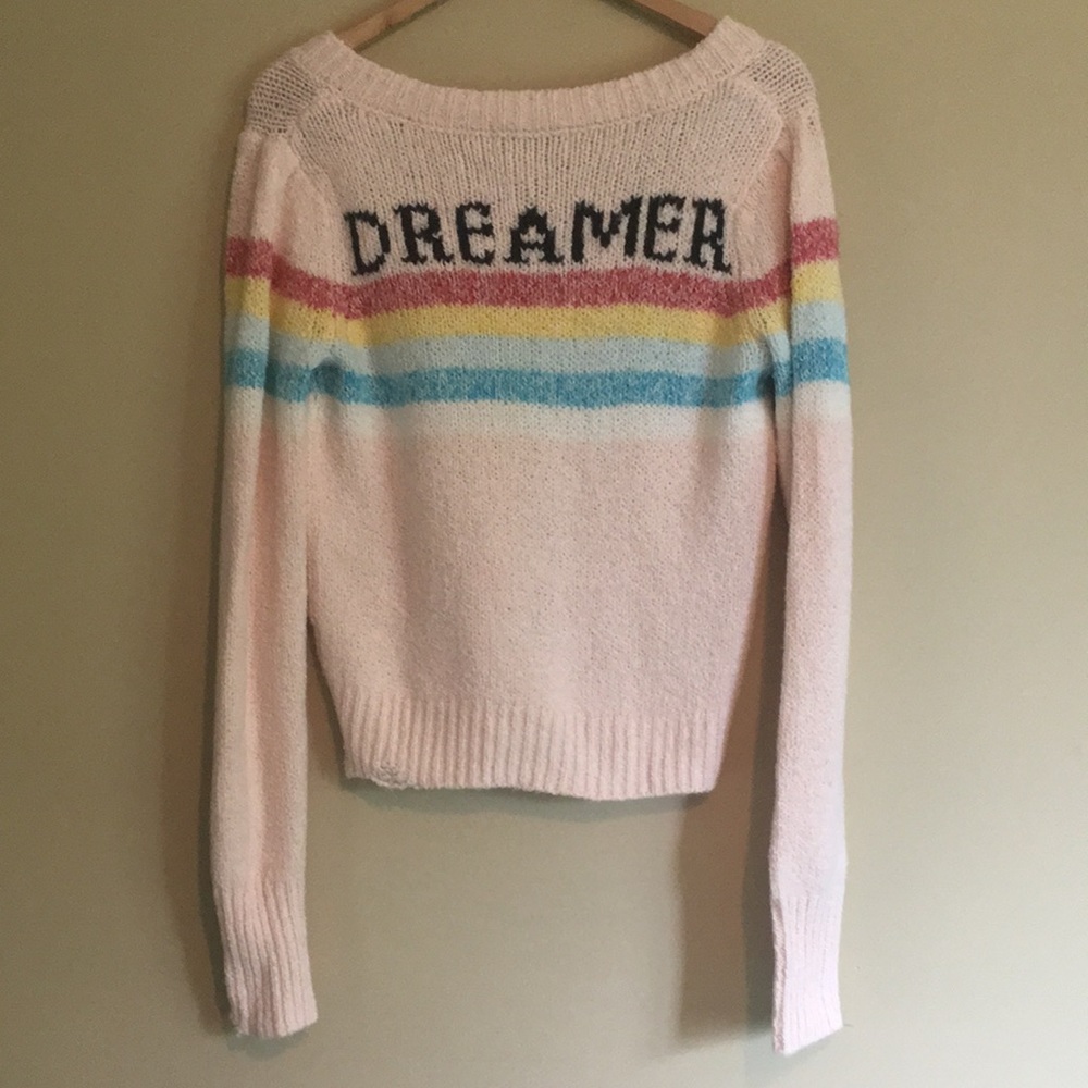 Wildfox Dreamer Rainbow Sweater